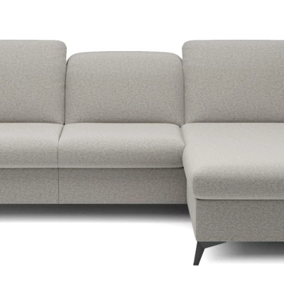 Rohová rozkládací sedací souprava BROCKVILE - béžová, pravý roh