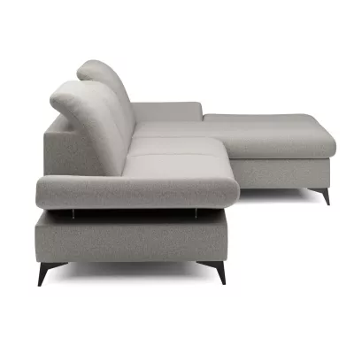 Rohová rozkládací sedací souprava BROCKVILE - béžová, pravý roh