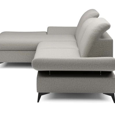 Rohová rozkládací sedací souprava BROCKVILE - béžová, levý roh