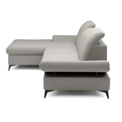 Rohová rozkládací sedací souprava BROCKVILE - béžová, levý roh