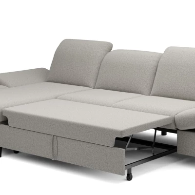 Rohová rozkládací sedací souprava BROCKVILE - béžová, levý roh