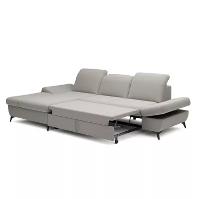 Rohová rozkládací sedací souprava BROCKVILE - béžová, levý roh