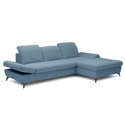 Rohová rozkládací sedací souprava BROCKVILE - modrá 1, pravý roh