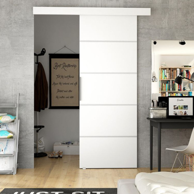 Posuvné dveře ILAS III. bílé