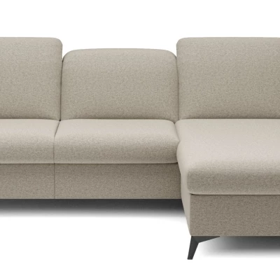 Rohová rozkládací sedací souprava BROCKVILE - latte, pravý roh