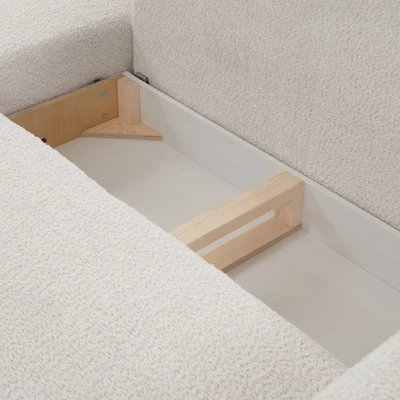 Rozkládací rohová sedačka BANFF - béžová