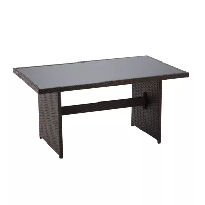 Ratanový zahradní nábytek CHANEL - hnědý / krémový