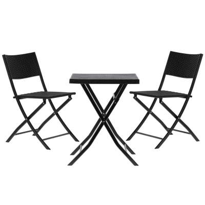 Zahradní set ELEANOR - tmavě šedý