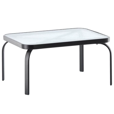 Kovová zahradní sestava ADRIANNA - šedá