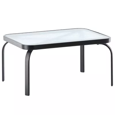 Kovová zahradní sestava ADRIANNA - šedá