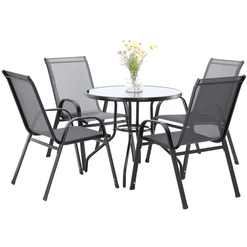 Sestava zahradního nábytku BELLA - šedá