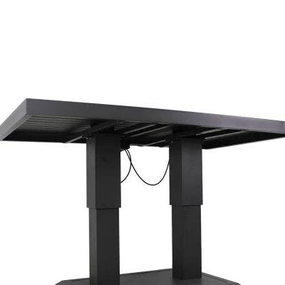 Velká zahradní rohová sestava KARINE - šedá