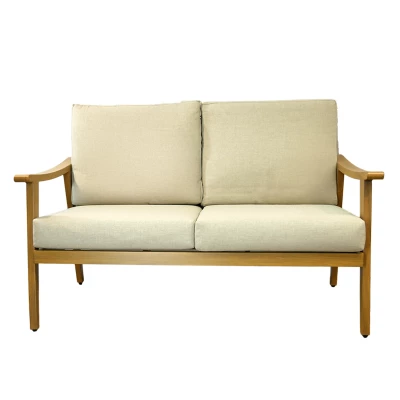 Elegantní zahradní sestava KARINE - béžová / hnědá