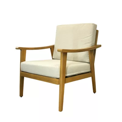 Elegantní zahradní sestava KARINE - béžová / hnědá