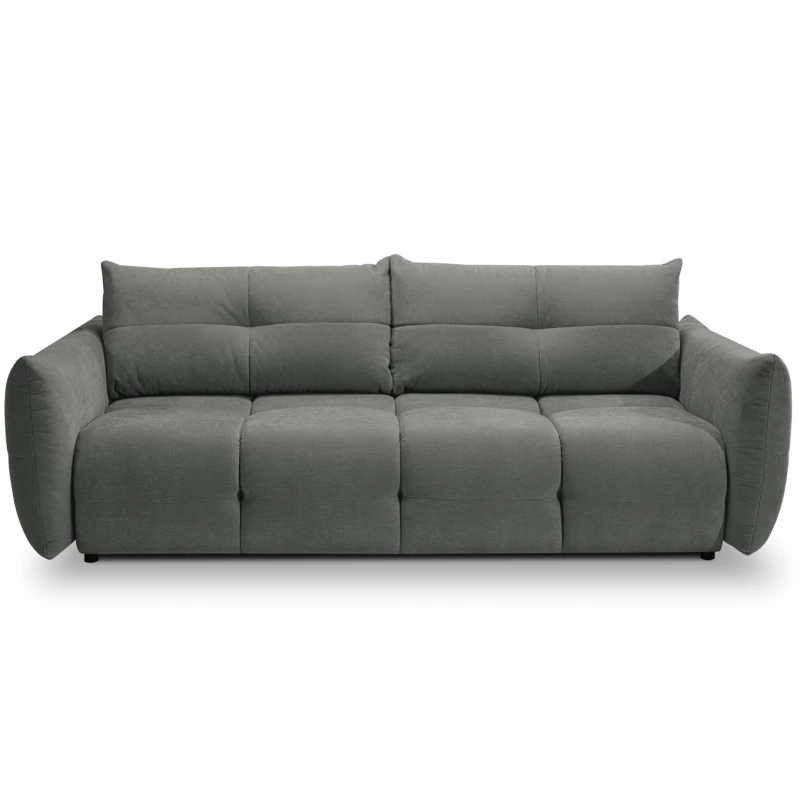 Dvojsedačka s úložným prostorem CANMORE - popelavá