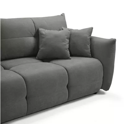 Dvojsedačka s úložným prostorem CANMORE - popelavá