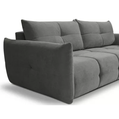 Dvojsedačka s úložným prostorem CANMORE - popelavá