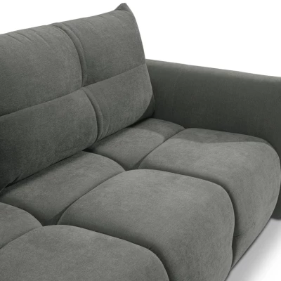 Dvojsedačka s úložným prostorem CANMORE - popelavá