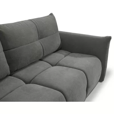 Dvojsedačka s úložným prostorem CANMORE - popelavá