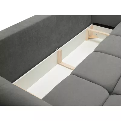 Dvojsedačka s úložným prostorem CANMORE - popelavá