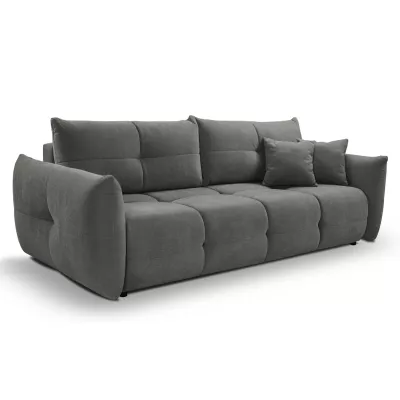 Dvojsedačka s úložným prostorem CANMORE - popelavá