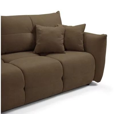 Dvojsedačka s úložným prostorem CANMORE - čokoládová