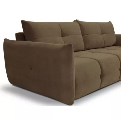 Dvojsedačka s úložným prostorem CANMORE - čokoládová