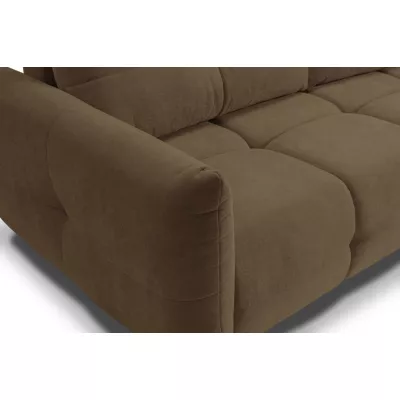 Dvojsedačka s úložným prostorem CANMORE - čokoládová