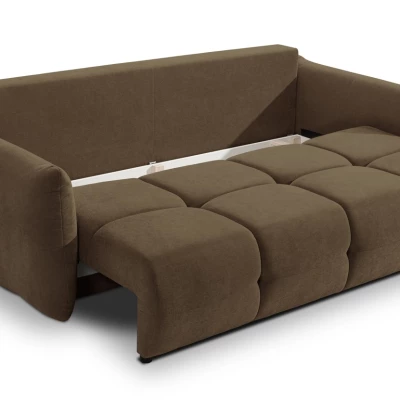 Dvojsedačka s úložným prostorem CANMORE - čokoládová