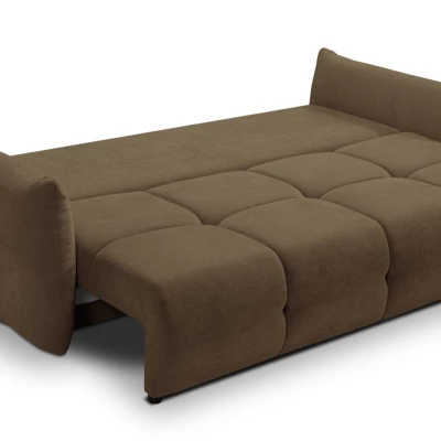 Dvojsedačka s úložným prostorem CANMORE - čokoládová