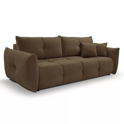 Dvojsedačka s úložným prostorem CANMORE - čokoládová