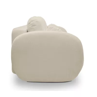 Rozkládací dvousedák s úložným prostorem COBOURG - ecru