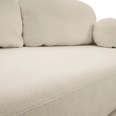 Rozkládací dvousedák s úložným prostorem COBOURG - ecru