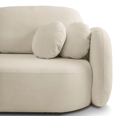 Rozkládací dvousedák s úložným prostorem COBOURG - ecru