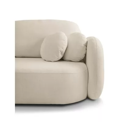 Rozkládací dvousedák s úložným prostorem COBOURG - ecru