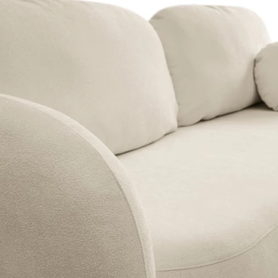 Rozkládací dvousedák s úložným prostorem COBOURG - ecru