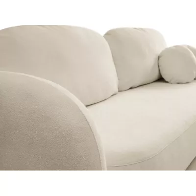 Rozkládací dvousedák s úložným prostorem COBOURG - ecru