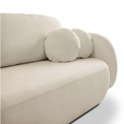 Rozkládací dvousedák s úložným prostorem COBOURG - ecru