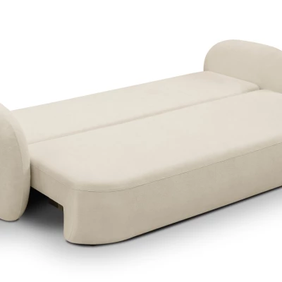 Rozkládací dvousedák s úložným prostorem COBOURG - ecru