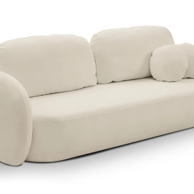 Rozkládací dvousedák s úložným prostorem COBOURG - ecru