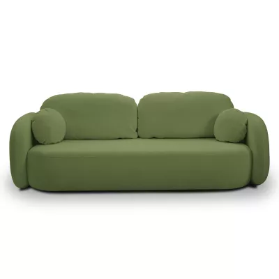 Rozkládací dvousedák s úložným prostorem COBOURG - zelený