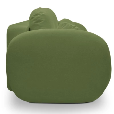 Rozkládací dvousedák s úložným prostorem COBOURG - zelený