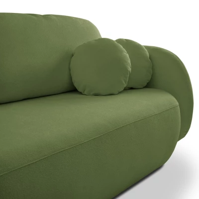 Rozkládací dvousedák s úložným prostorem COBOURG - zelený