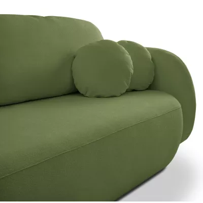 Rozkládací dvousedák s úložným prostorem COBOURG - zelený