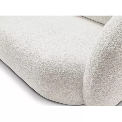 Rozkládací dvousedák s úložným prostorem COBOURG - světlý šedý 1