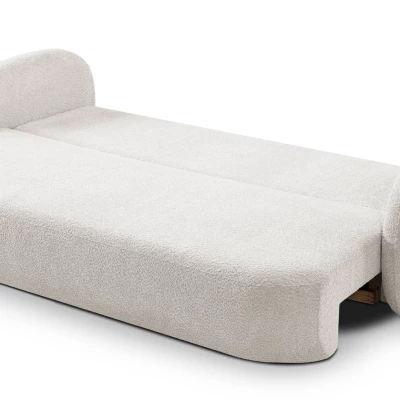 Rozkládací dvousedák s úložným prostorem COBOURG - světlý šedý 1