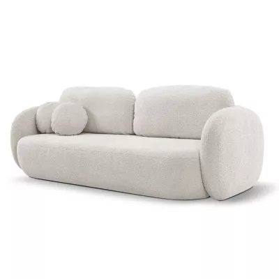 Rozkládací dvousedák s úložným prostorem COBOURG - světlý šedý 1