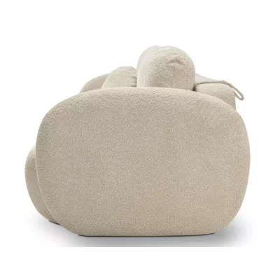 Rozkládací dvousedák s úložným prostorem COBOURG - světlý béžový