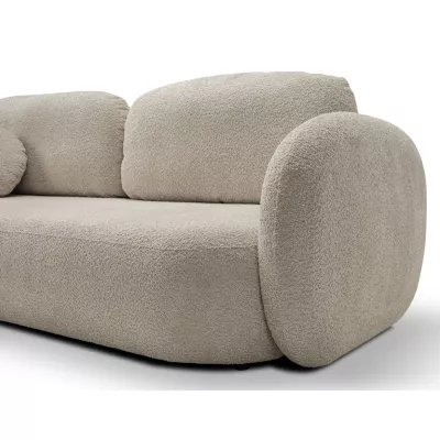 Rozkládací dvousedák s úložným prostorem COBOURG - béžový