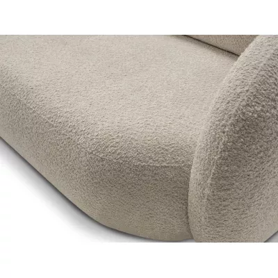 Rozkládací dvousedák s úložným prostorem COBOURG - béžový